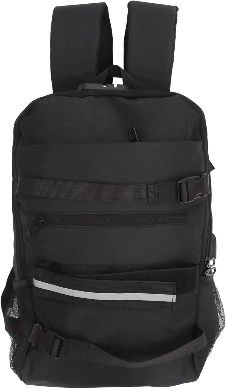 1Pc Men Camouflage Theft Laptop Backpack with USB Charging Port Capacity Casual Daypack for Business Travel and Skateboard Use