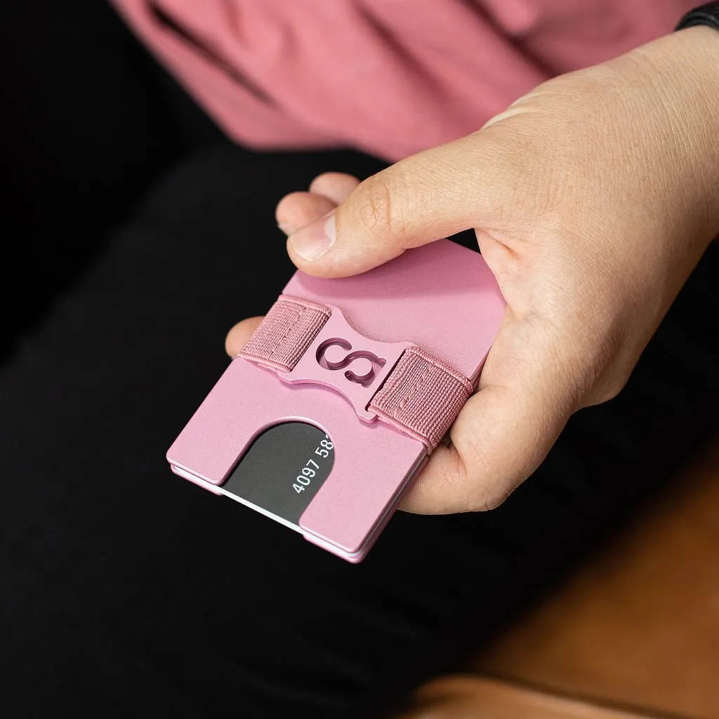 Bubblegum Pink Band and Wallet Pack
