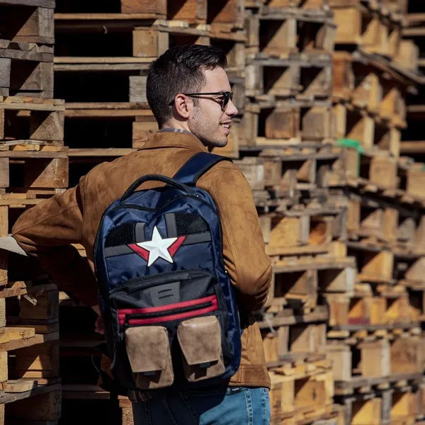 Casual Backpack The Avengers Blue