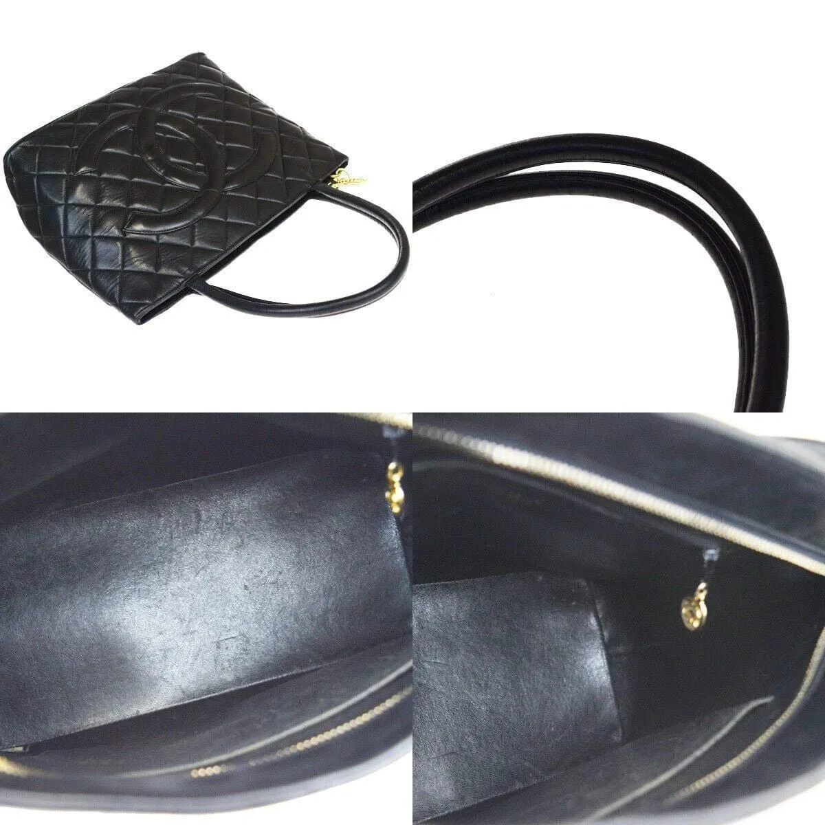 Chanel CC Logo Quilted Handbag