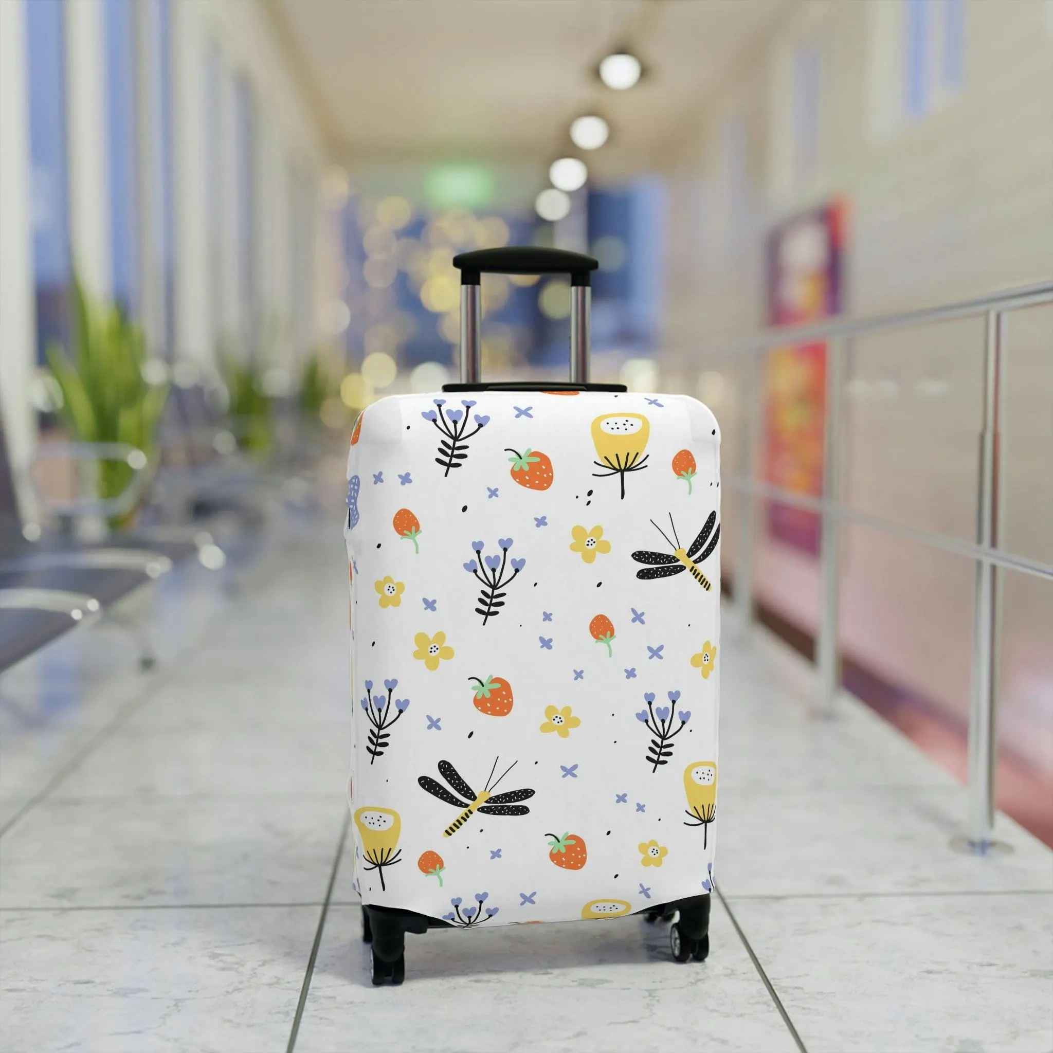 Chic Peekaboo Luggage Cover: Stylish Travel Companion