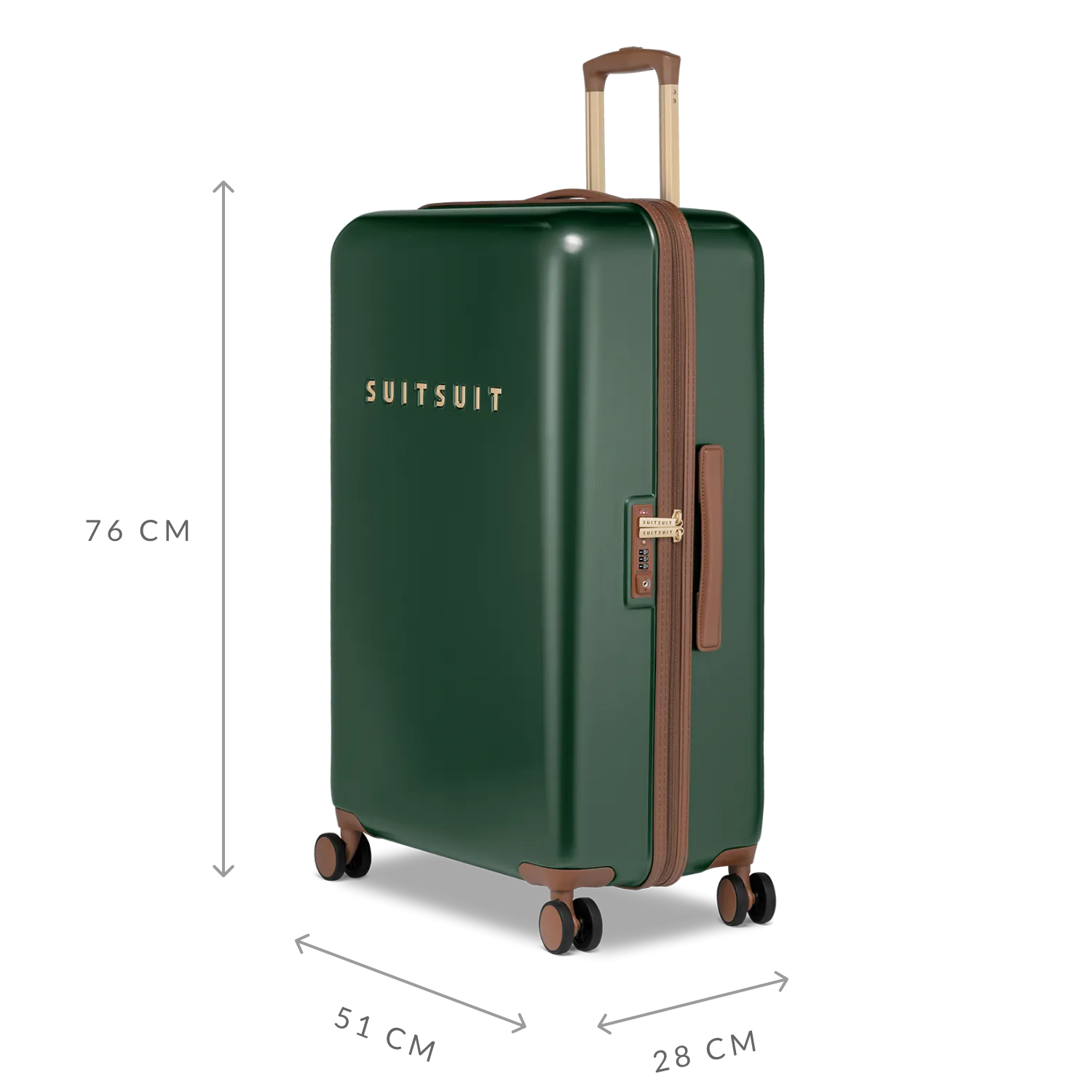 Fab Seventies Classic - Beetle Green - Duo Set (20/28 inch)