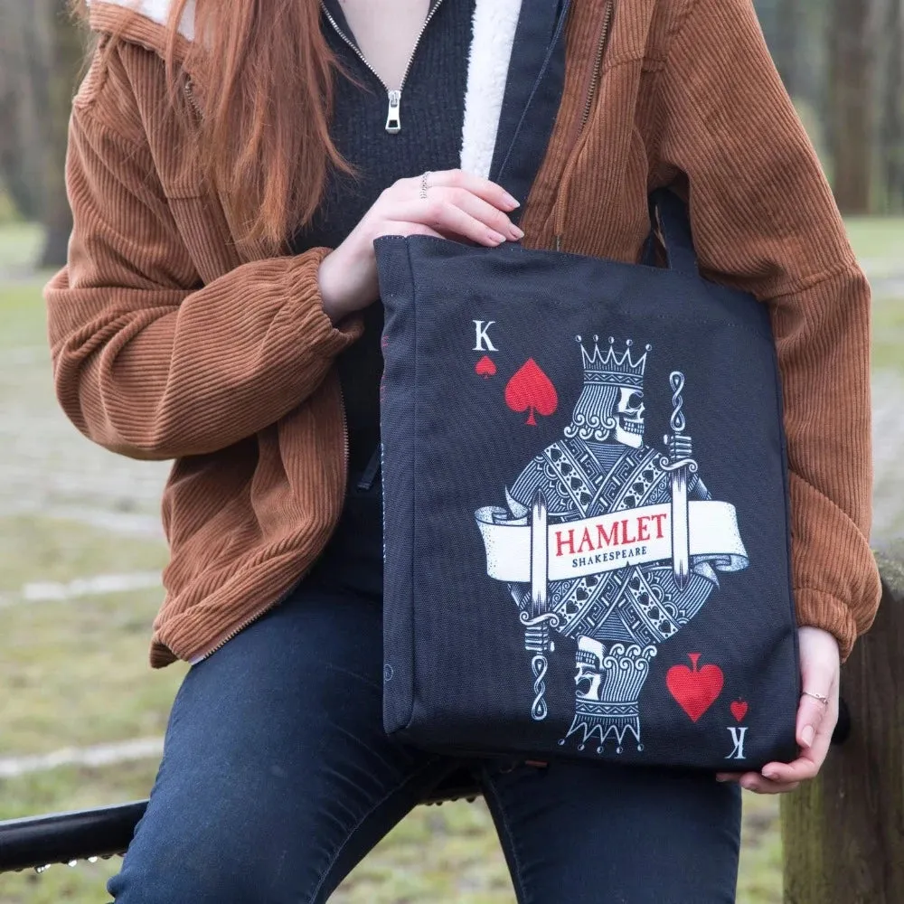 Hamlet Book Art Tote Bag