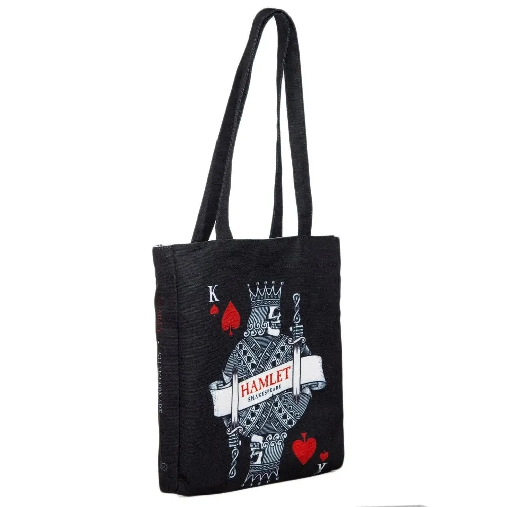 Hamlet Book Art Tote Bag