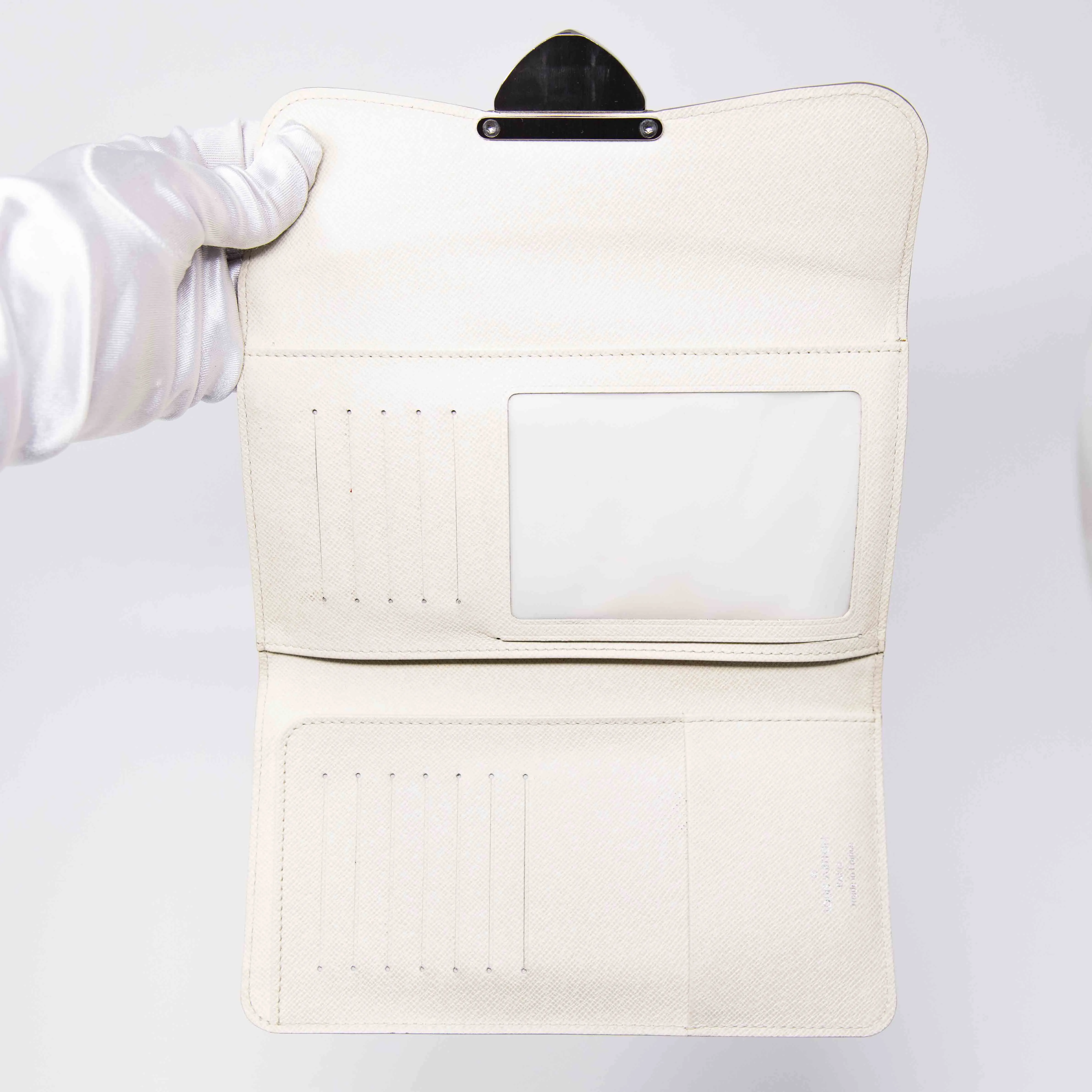 Louis Vuitton Ivory Epi Eugenie Wallet
