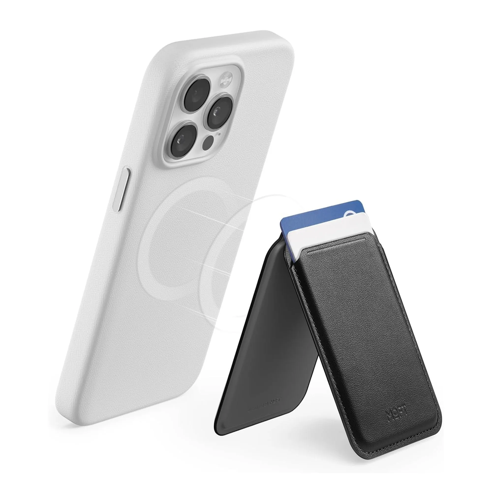 MOFT Flash Wallet   Stand MagSafe - Jet Black - 15-13706