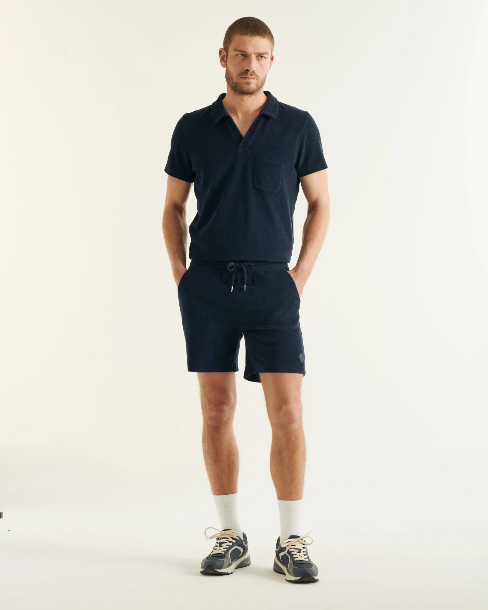 Navy Sebastian 2.0 shorts