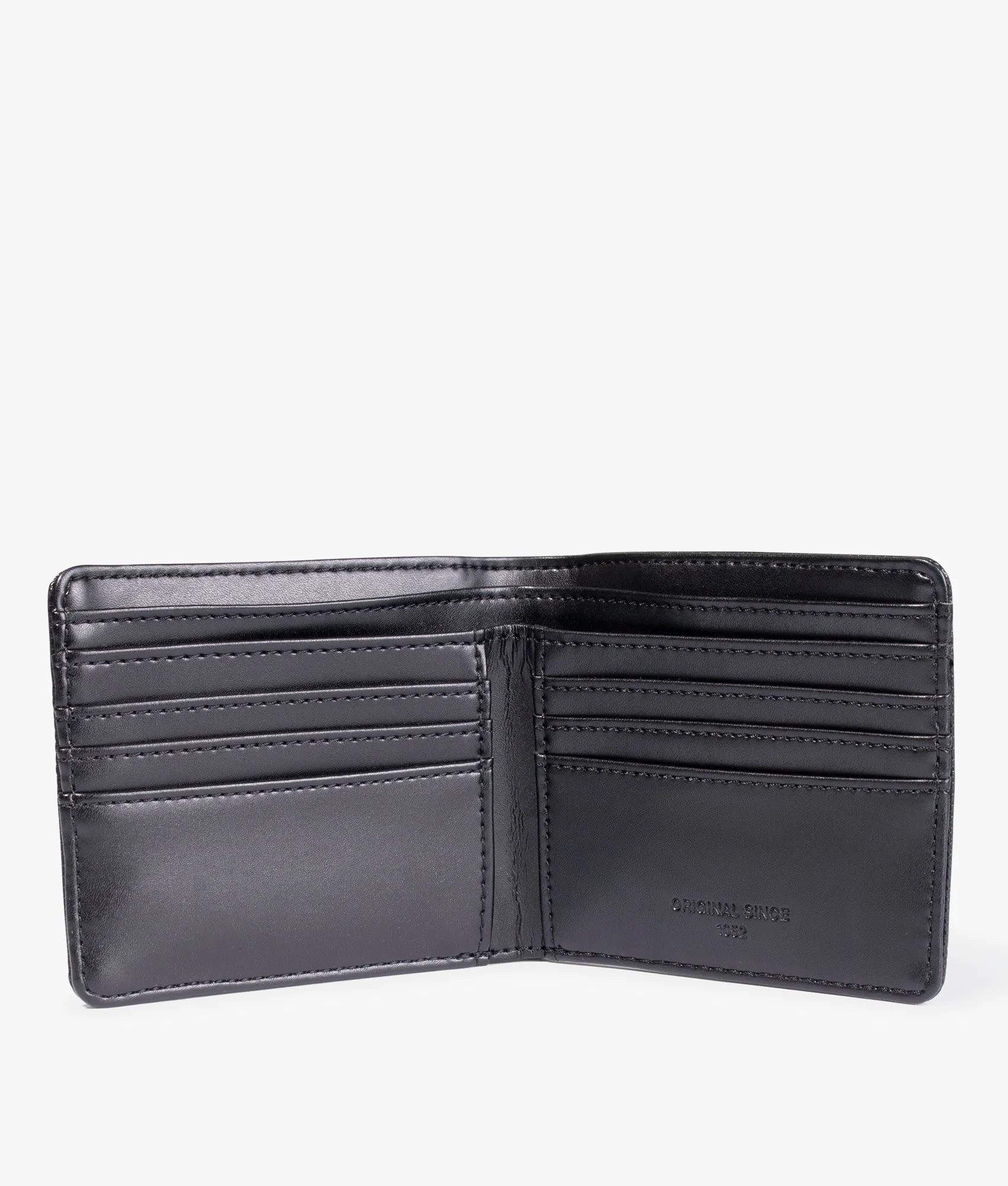 Pique Textured PU Bilfold Wallet