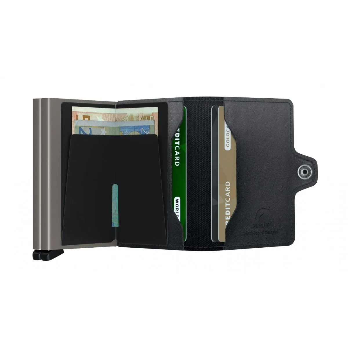 Secrid Twinwallet MIRUM Plant-Based Black