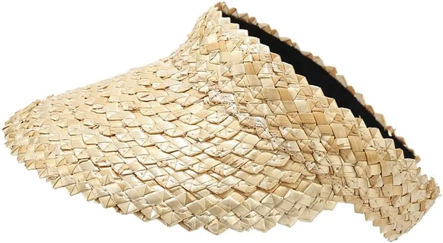 Women's Sun Hat Wide Brim Summer Protection Cap Stylish Visor Cap
