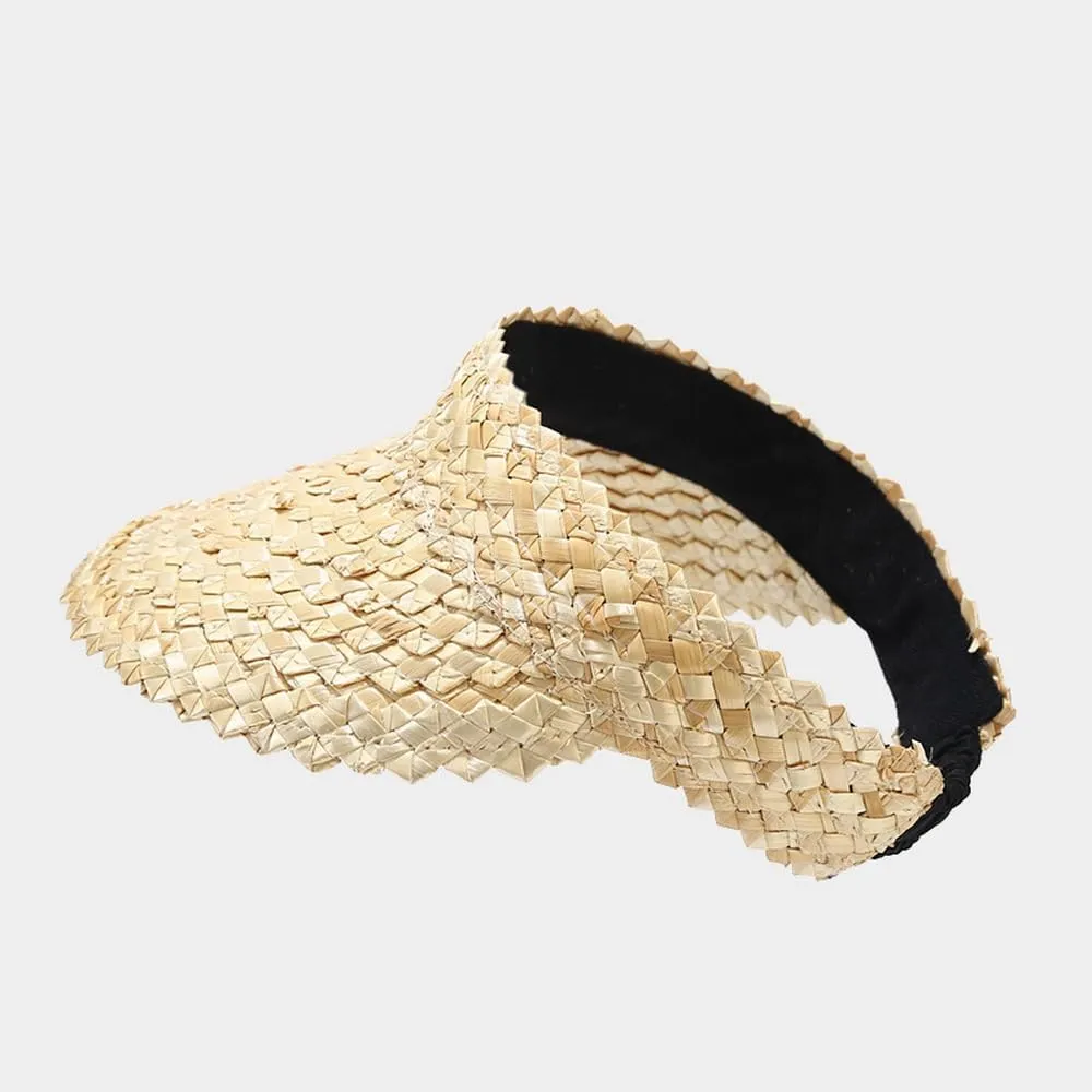 Women's Sun Hat Wide Brim Summer Protection Cap Stylish Visor Cap
