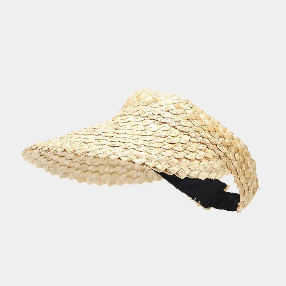 Women's Sun Hat Wide Brim Summer Protection Cap Stylish Visor Cap